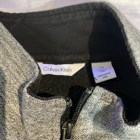 BNWOT Calvin Klein Mens Tracksuit Zip Up Jacket Size Large - Picture 3 of 10